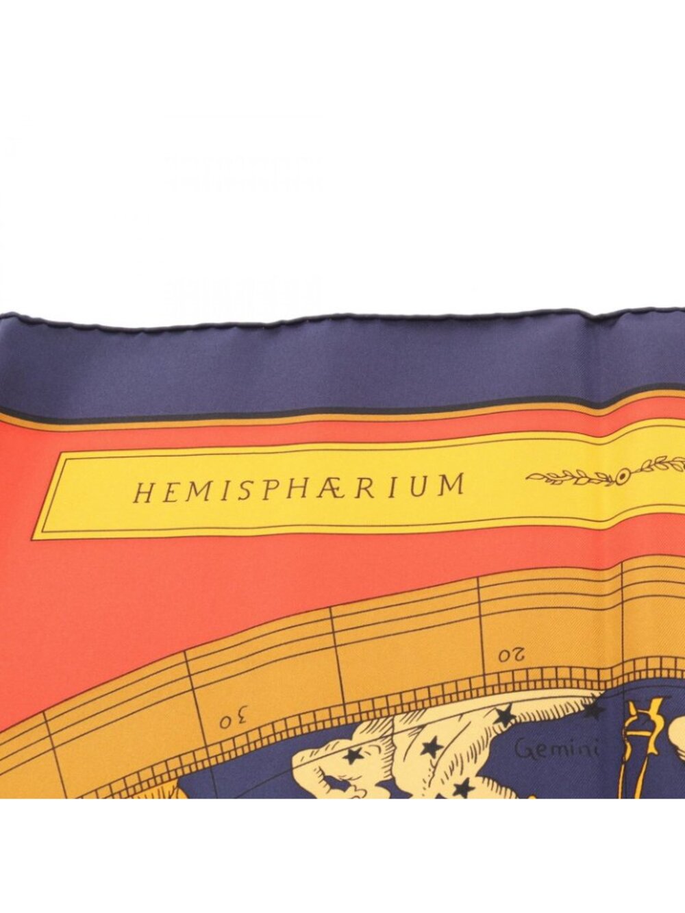 Hermes Scarf Carre 90 Hemispharium Coeli Boreale Silk - Picture 7 of 7